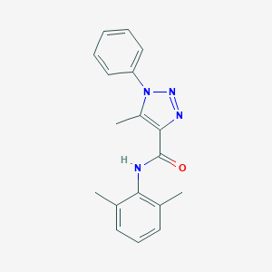N-(2,6-dimethylphenyl)-5-methyl-1-phenyl-1H-1,2,3-triazole-4-carboxamide