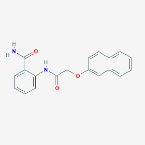 2-{[(2-Naphthyloxy)acetyl]amino}benzamide