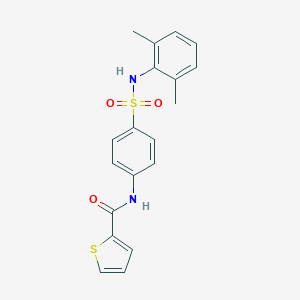 B366175 N-[4-[(2,6-dimethylphenyl)sulfamoyl]phenyl]thiophene-2-carboxamide CAS No. 847589-91-7