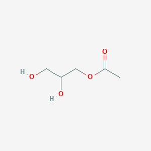molecular formula C5H10O4 B036628 2,3-二羟基丙基乙酸酯 CAS No. 26446-35-5