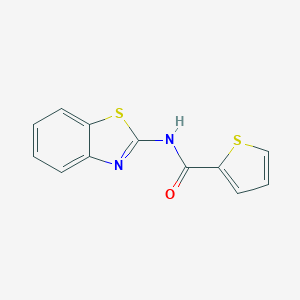 B366318 N-(1,3-benzothiazol-2-yl)-2-thiophenecarboxamide CAS No. 312748-26-8