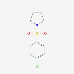 B366325 1-(4-Chloro-benzenesulfonyl)-pyrrolidine CAS No. 74832-69-2