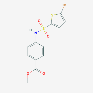 Methyl 4-[(5-bromothiophen-2-yl)sulfonylamino]benzoate