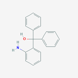 molecular formula C19H17NO B366470 (2-氨基苯基)(二苯基)甲醇 CAS No. 52744-72-6