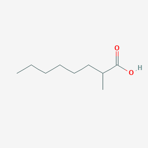 molecular formula C9H18O2 B036649 2-甲基辛酸 CAS No. 3004-93-1