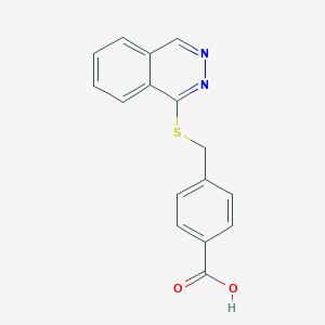 4-(phthalazin-1-ylsulfanylmethyl)benzoic Acid