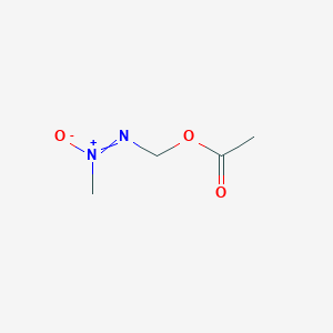 Methanol, (methyl-ONN-azoxy)-, acetate (ester)