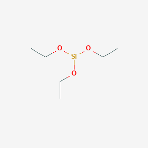 molecular formula C6H16O3Si<br>C6H15O3Si B036694 Triethoxysilane CAS No. 72905-90-9