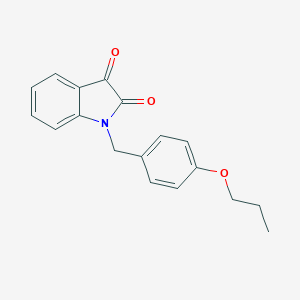 1-(4-propoxybenzyl)-1H-indole-2,3-dione