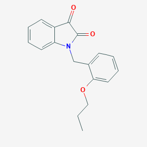 1-(2-propoxybenzyl)-1H-indole-2,3-dione