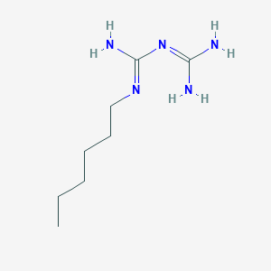 molecular formula C8H19N5 B036736 Polyaminopropyl biguanide CAS No. 28757-47-3