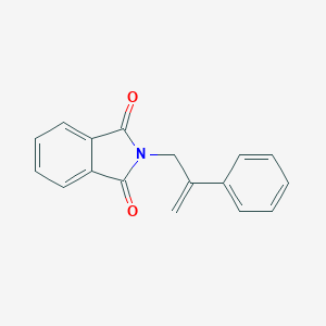 molecular formula C17H13NO2 B036739 1H-Isoindole-1,3(2H)-dione, 2-(2-phenyl-2-propenyl)- CAS No. 16307-59-8