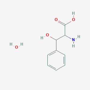 molecular formula C9H13NO4 B036776 DL-3-Phenylserine hydrate 