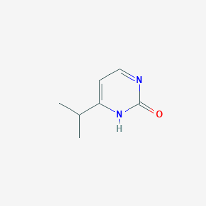 molecular formula C7H10N2O B036806 4-Isopropylpyrimidin-2-ol CAS No. 1243250-08-9