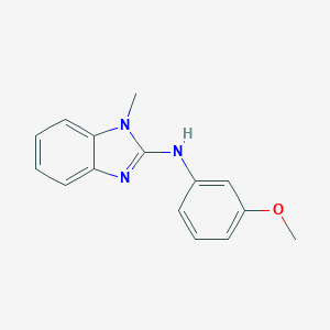 N-(3-methoxyphenyl)-1-methylbenzimidazol-2-amine
