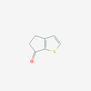 molecular formula C7H6OS B036877 4H-环戊[b]噻吩-6(5H)-酮 CAS No. 5650-52-2