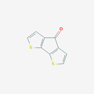 molecular formula C9H4OS2 B036881 Cyclopenta[2,1-b:3,4-b']dithiophen-4-one CAS No. 25796-77-4