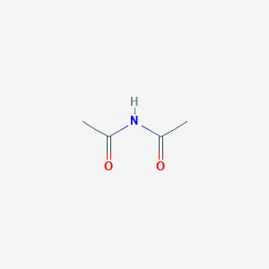 molecular formula C4H7NO2 B036884 Diacetamide CAS No. 625-77-4