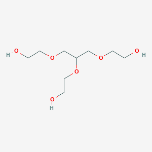 molecular formula C9H20O6 B036887 2,2',2''-Propane-1,2,3-triyltrioxytriethanol CAS No. 31694-55-0