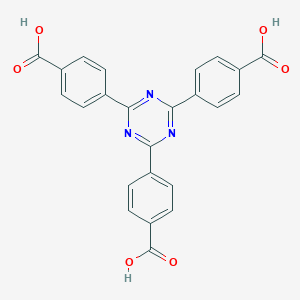 molecular formula C24H15N3O6 B036889 2,4,6-三(4-羧基苯基)-1,3,5-三嗪 CAS No. 61414-16-2