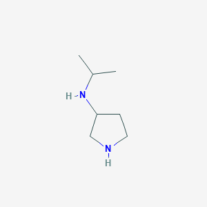 molecular formula C7H16N2 B036949 N-Isopropylpyrrolidin-3-amine CAS No. 1289387-70-7