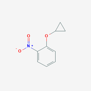 molecular formula C9H9NO3 B036977 1-Cyclopropoxy-2-nitrobenzene CAS No. 1243285-53-1