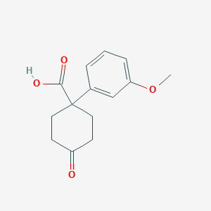 molecular formula C14H16O4 B036989 Methyl 3-Aminopyridazine-4-carboxylate CAS No. 1256633-18-7