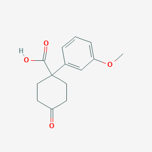 molecular formula C6H7N3O2 B036989 Methyl 3-Aminopyridazine-4-carboxylate CAS No. 1256633-18-7