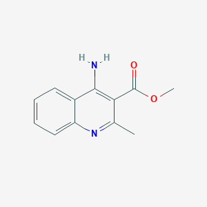 Methyl 4-amino-2-methylquinoline-3-carboxylate