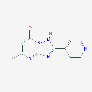 5-Methyl-2-(4-pyridinyl)[1,2,4]triazolo[1,5-a]pyrimidin-7-ol