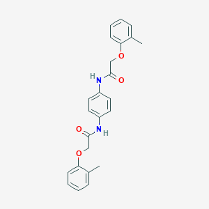 2-(2-methylphenoxy)-N-(4-{[(2-methylphenoxy)acetyl]amino}phenyl)acetamide
