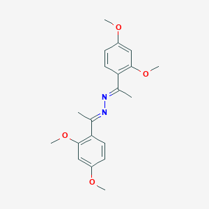 1-(2,4-Dimethoxyphenyl)ethanone [1-(2,4-dimethoxyphenyl)ethylidene]hydrazone