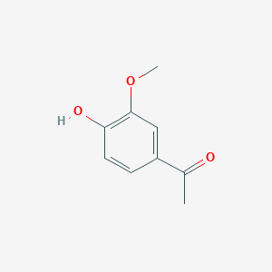 molecular formula C9H10O3 B370764 Acetovanillone CAS No. 498-02-2