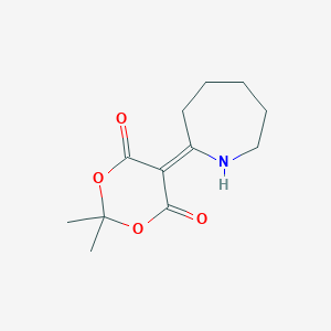 5-(Azepan-2-ylidene)-2,2-dimethyl-1,3-dioxane-4,6-dione