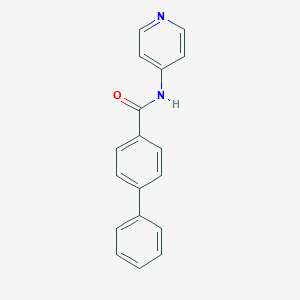 molecular formula C18H14N2O B370786 4-phenyl-N-pyridin-4-ylbenzamide CAS No. 304882-40-4