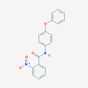 molecular formula C19H14N2O4 B370798 2-nitro-N-(4-phenoxyphenyl)benzamide 