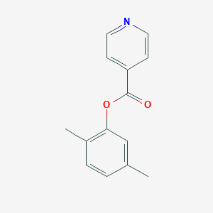 molecular formula C14H13NO2 B370893 2,5-Dimethylphenyl isonicotinate 