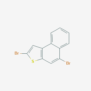 molecular formula C12H6Br2S B370909 2,5-Dibromonaphtho[2,1-b]thiophene 