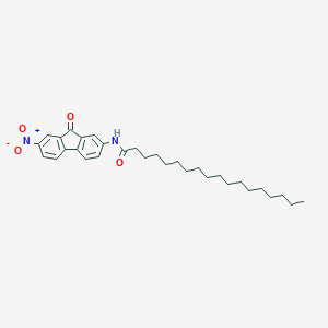 molecular formula C31H42N2O4 B370931 N-{7-nitro-9-oxo-9H-fluoren-2-yl}octadecanamide 