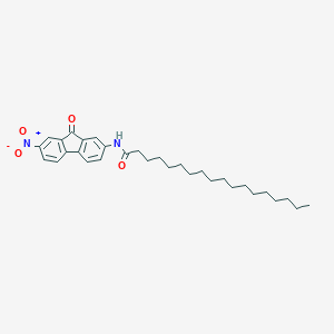 N-{7-nitro-9-oxo-9H-fluoren-2-yl}octadecanamide