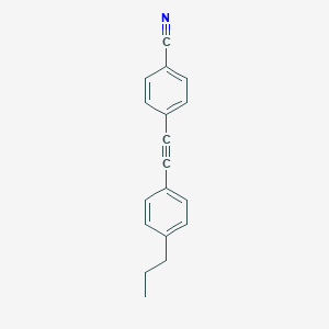 4-[(4-Propylphenyl)ethynyl]benzonitrile