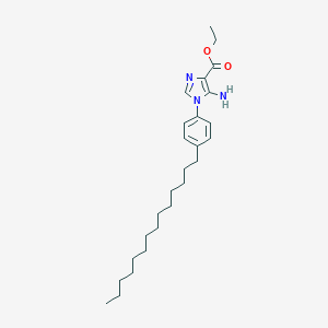 ethyl 5-amino-1-(4-tetradecylphenyl)-1H-imidazole-4-carboxylate