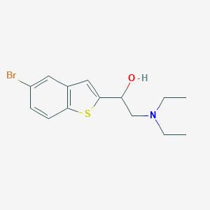 1-(5-Bromo-1-benzothien-2-yl)-2-(diethylamino)ethanol