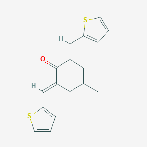 4-Methyl-2,6-bis(2-thienylmethylene)cyclohexanone