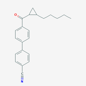 4'-[(2-Pentylcyclopropyl)carbonyl][1,1'-biphenyl]-4-carbonitrile