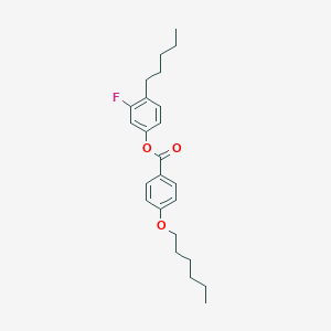 3-Fluoro-4-pentylphenyl 4-(hexyloxy)benzoate