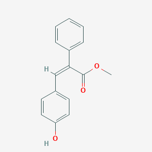 Methyl 3-(4-hydroxyphenyl)-2-phenylacrylate