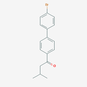 1-(4'-Bromo[1,1'-biphenyl]-4-yl)-3-methyl-1-butanone