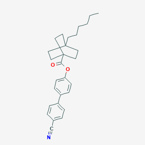 4'-Cyano[1,1'-biphenyl]-4-yl 4-hexylbicyclo[2.2.2]octane-1-carboxylate