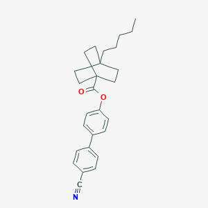 4'-Cyano[1,1'-biphenyl]-4-yl 4-pentylbicyclo[2.2.2]octane-1-carboxylate